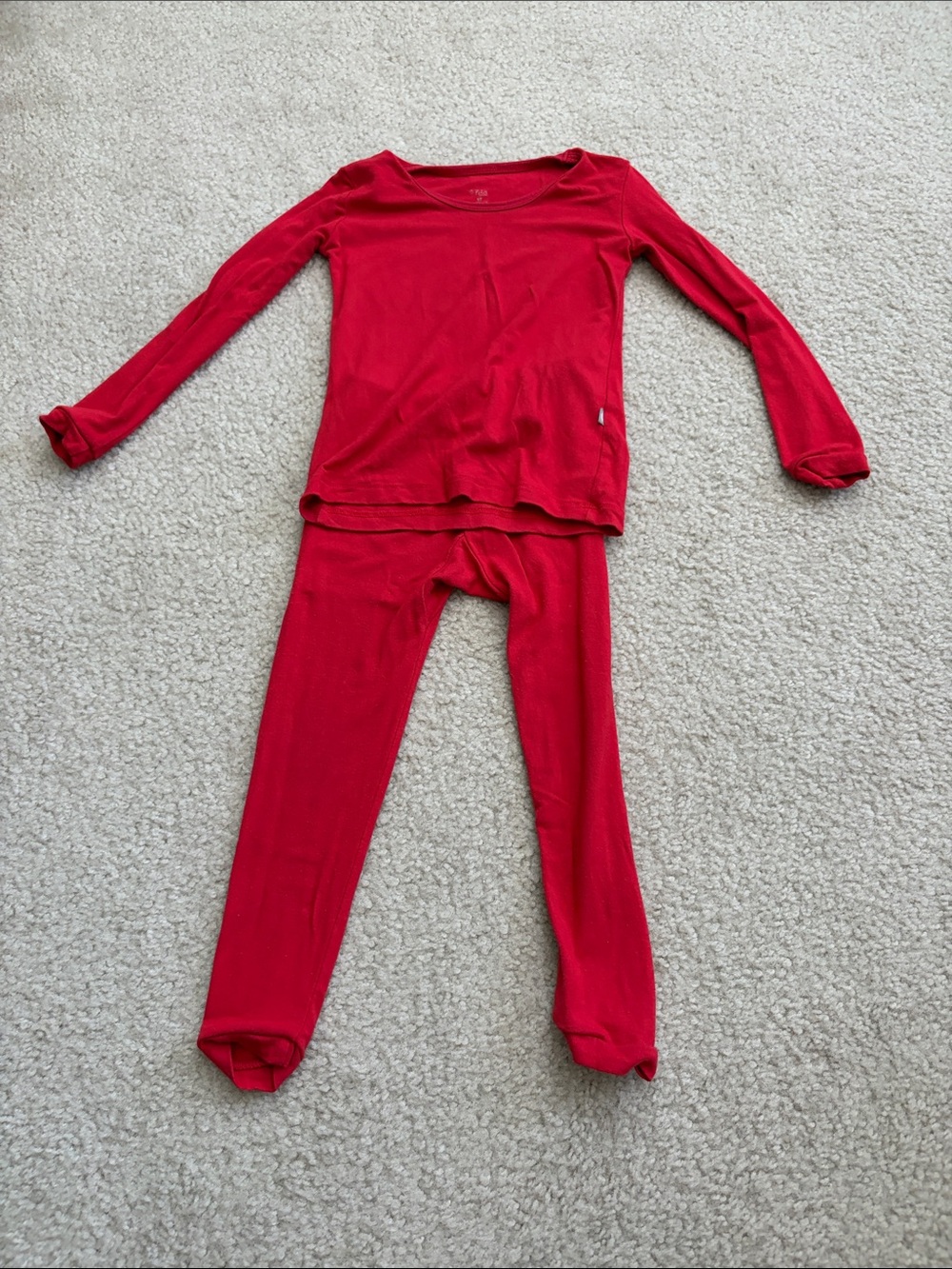 Kyte BABY Red Long Sleeve Pajama Set